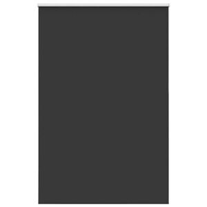 vidaXL Verdunkelungsrollo Schwarz 165x230 cm Stoffbreite 161,6 cm