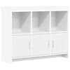 vidaXL Sideboard Wei&szlig; 98,5 x 33 x 80 cm Holzwerkstoff