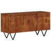 vidaXL Sideboard 110x35x56 cm Massivholz Mango