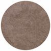 vidaXL Anti-Rutsch Shaggy Teppich Braun 90 x 90 cm PP