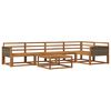 vidaXL Outdoor-Sofagarnitur 6 pcs Natur Massivholz Akazie