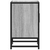 vidaXL Nachttische 2 Stk. Grau Sonoma 40x31x50 cm Holzwerkstoff Metall