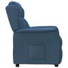 vidaXL Relaxsessel Blau Stoff