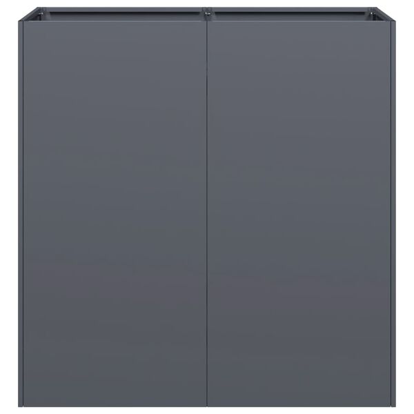 vidaXL Pflanzk&uuml;bel Anthrazit 80x40x80 cm Kaltgewalzter Stahl