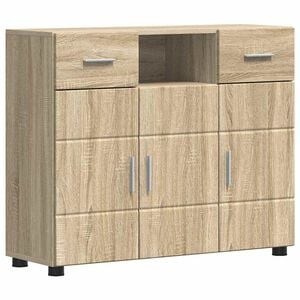 vidaXL Holzschrank Sonoma-Eiche 88,5 x 30,5 x 73 cm Holzwerkstoff