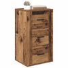 vidaXL Sideboard mit Schubladen Altholz 40 x 33 x 70 cm Holzwerkstoff