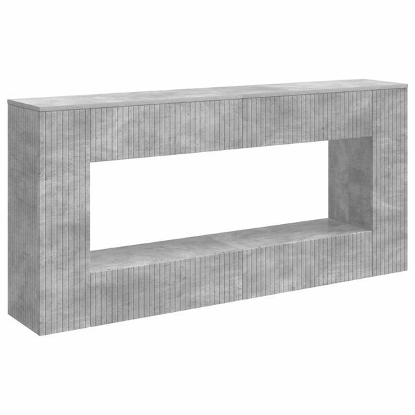 vidaXL Konsolentisch Betongrau 155 x 29 x 74 cm Holzwerkstoff