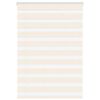 vidaXL Doppelrollo Marmorbeige 115x100cm Stoffbreite 110,9 cm Polyester