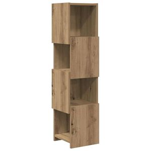 vidaXL Eckschrank Artisan-Eiche 25,5x25x102cm Holzwerkstoff