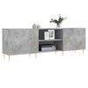 vidaXL TV-Schrank Betongrau 150x30x50 cm Holzwerkstoff