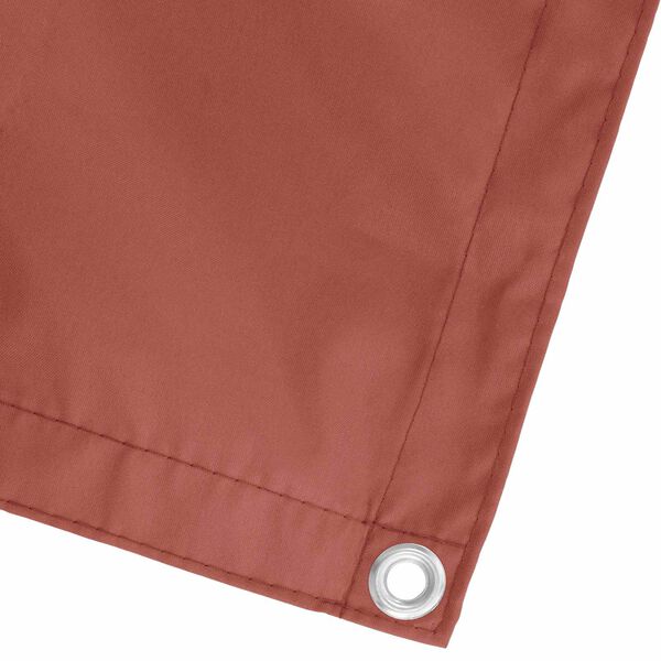 vidaXL Balkonsichtschutz Terrakotta 100 x 800 cm Oxford-Stoff