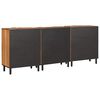 vidaXL Sideboard Akazienbraune Oberfl&auml;che Massivholz Mango