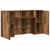 vidaXL Empfangstheke Altholz-Optik 180x50x103,5 cm Holzwerkstoff