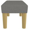 vidaXL Sitzbank Dunkelgrau 70x30x30 cm Stoff