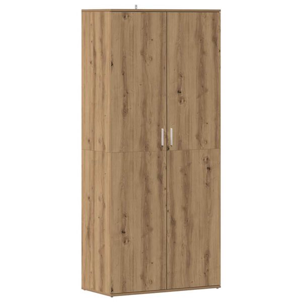 vidaXL Schuhschrank Artisan-Eiche 80x39x178 cm Holzwerkstoff