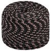 vidaXL Mehrzweck-Allzweckseil 10 mm 500 m Schwarz und Rot PP