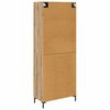 vidaXL Highboard mit Schubladen 2 pcs Artisan-Eiche Holzwerkstoff