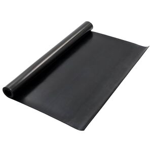 vidaXL Bodenbelag Schwarz 1,2 x 2 m Gummi