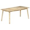 vidaXL Esstisch 180&times;90&times;76 cm Mango Massivholz