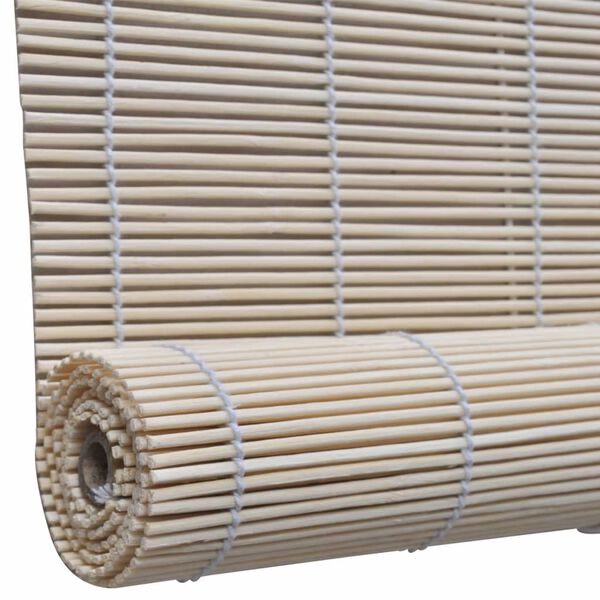 vidaXL Bambusrollos Natur 4 Stk. 120x160 cm