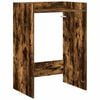 vidaXL Waschmaschinen-Schrank Ger&auml;ucherte Eiche 67,5 x 48 x 97 cm