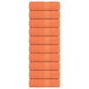 vidaXL G&auml;stet&uuml;cher 10 Stk. Orange 30x50 cm 360 g/m&sup2; 100% Baumwolle