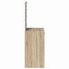 vidaXL Schminktisch Sonoma-Eiche 50 x 41 x 135 cm Holzwerkstoff