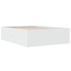 vidaXL Bettgestell Wei&szlig; 120x190 cm Holzwerkstoff