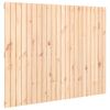 vidaXL Wand-Kopfteil 140x3x110 cm Massivholz Kiefer