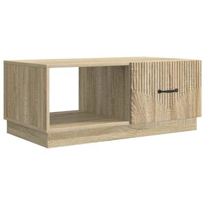 vidaXL Couchtisch Sonoma-Eiche 90 x 50 x 37 cm Holzwerkstoff