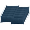 vidaXL Kissenbezug 12 stk. ALMELO Marineblau 40 x 80 cm Cord