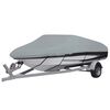 vidaXL Bootsplane Grau 830x370x40 cm