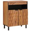 vidaXL Sideboard Akazienbraune Oberfl&auml;che 60 x 33 x 75 cm