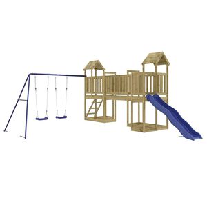 vidaXL Spielturm Impr&auml;gniertes Kiefernholz