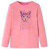 Kinder-Langarmshirt Rosa 116