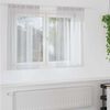 vidaXL Voile-Vorhang 2 pcs Hellgrau 140 x 140 cm Polyester
