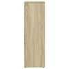 vidaXL Badezimmerschrank Sonoma-Eiche 30x30x95 cm Holzwerkstoff