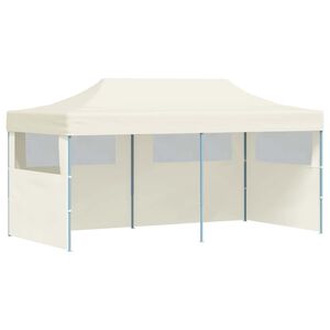 vidaXL Party-Zelt Creme 291 x 580 x 315 cm Oxford-Stoff