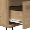 vidaXL Sideboard Artisan-Eiche 40 x 35 x 70 cm Verbundholz und Eisen