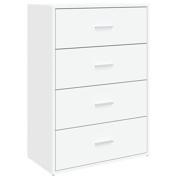 vidaXL Sideboard Weiß 60x31x84 cm Holzwerkstoff