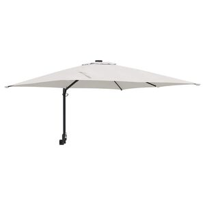 vidaXL Garten-Sonnenschirm Sand 248,5 x 247,5 x 160 cm
