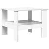vidaXL Couchtisch Wei&szlig; 57 x 55 x 45 cm Holzwerkstoff