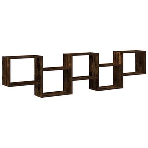 vidaXL W&uuml;rfelregal 5 F&auml;cher R&auml;uchereiche Holzwerkstoff