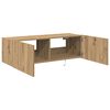 vidaXL TV-Wandschrank Artisan-Eiche 100 x 35 x 31 cm Holzwerkstoff