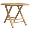 vidaXL Gartentisch Klappbar 45x45x45 cm Bambus
