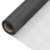 vidaXL Fliegengitter Fiberglas 112x2000 cm Schwarz