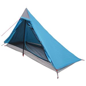 vidaXL Trekkingzelt Blau 222 x 85 x 125 cm