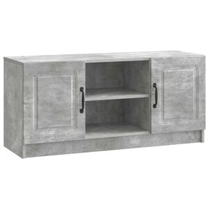 vidaXL TV-Schr&auml;nk Betongrau 102 x 34,5 x 47 cm Holzwerkstoff