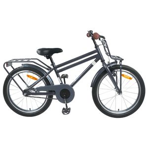 vidaXL Kinderfahrrad 20 Zoll f&uuml;r 6-11 Jahre alt Dunkelgrau