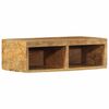vidaXL TV-Wandschrank 60x30x19 cm Raues Mangoholz